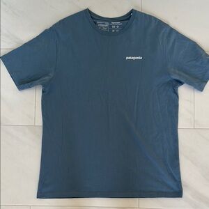 Patagonia Blue Short Sleeve Tee